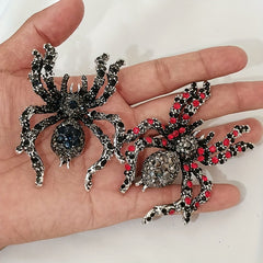 Spider Rhinestone Brooches Insect Pins Jackets Accessories