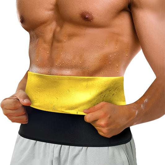 Size Up Waist Trimmer Sauna Ab Belt For Men - American Football