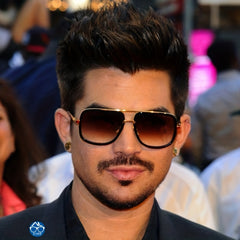 Classic Gradient Lens Men's Sunglasses Vintage Square Frame