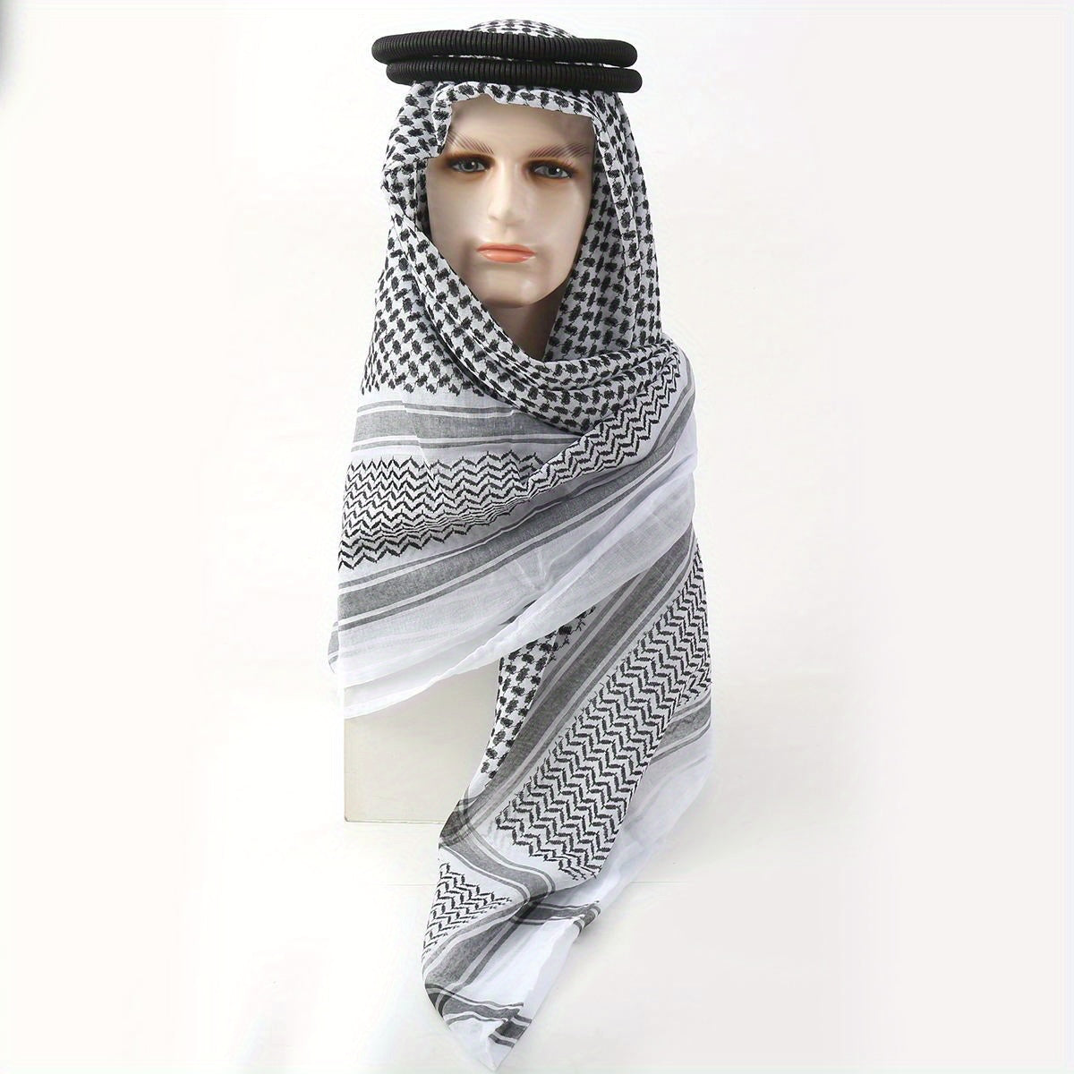 Men's Headscarf and Headband Combo - Lightweight and Breathable