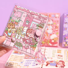 Ziyi Mini Boxed Pocket Notebook w/ Sticker & Pendant