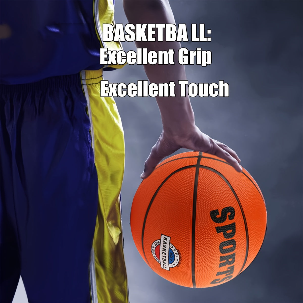 Rubber Basketball Size 3 5 7 Competition Training