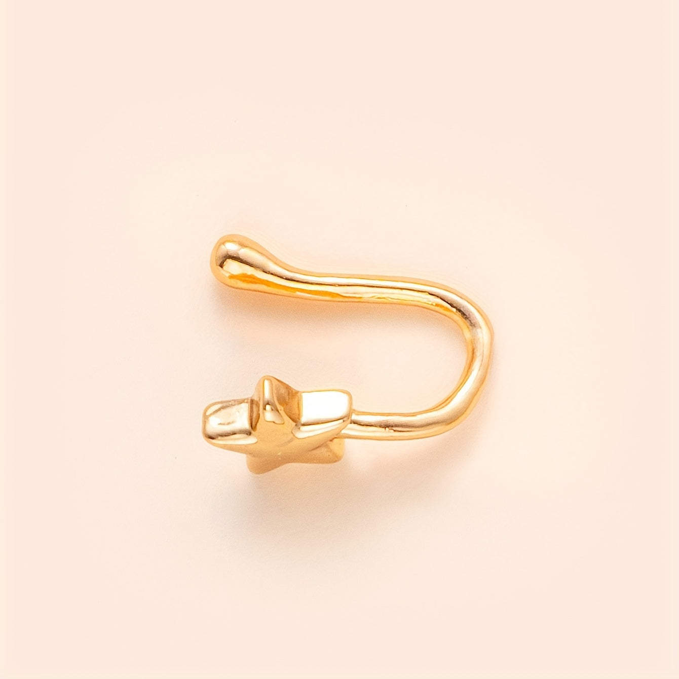 Star U-shaped Nose Clip Piercing Accessory