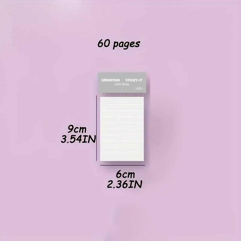 Sticky Note Paper Cartoon Student Notebook Creative Sticker