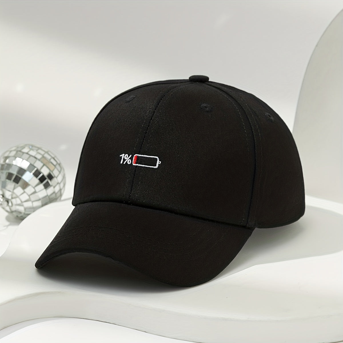 1pc Personalized Embroidered One Percent Baseball Cap