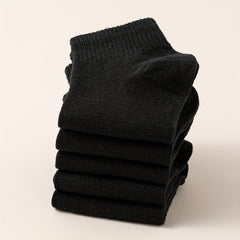10 Pairs Solid Short Socks Women's Stockings & Hosiery