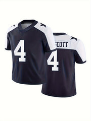 Boys Rugby Jersey Athletic Short Sleeve Football Shirt