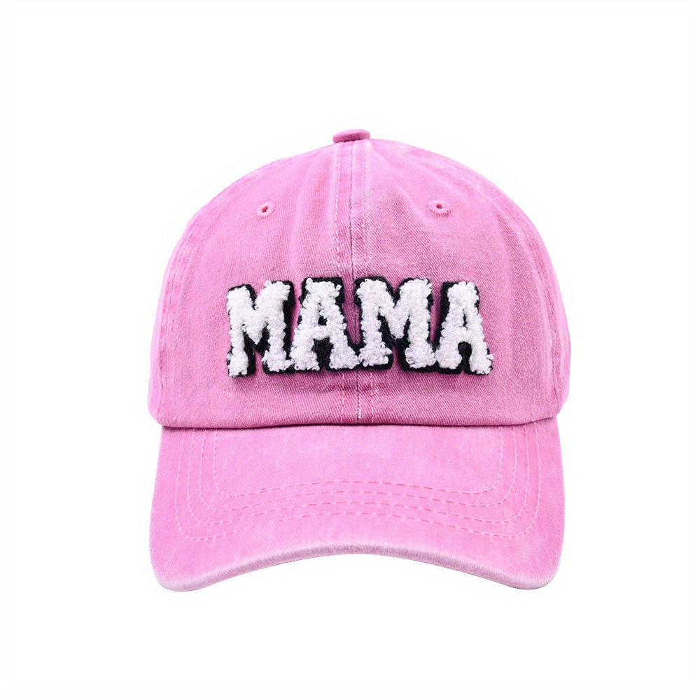 MAMA Patch Baseball Cap Sun Hat for Women