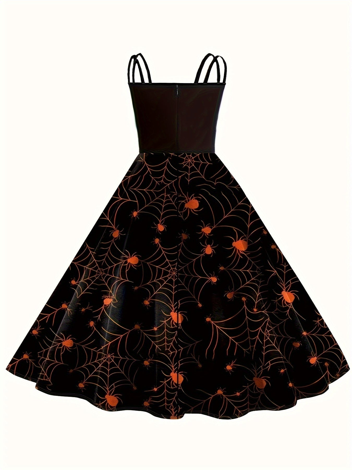  Women's Web Print Cami Dress