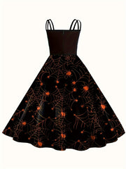  Women's Web Print Cami Dress