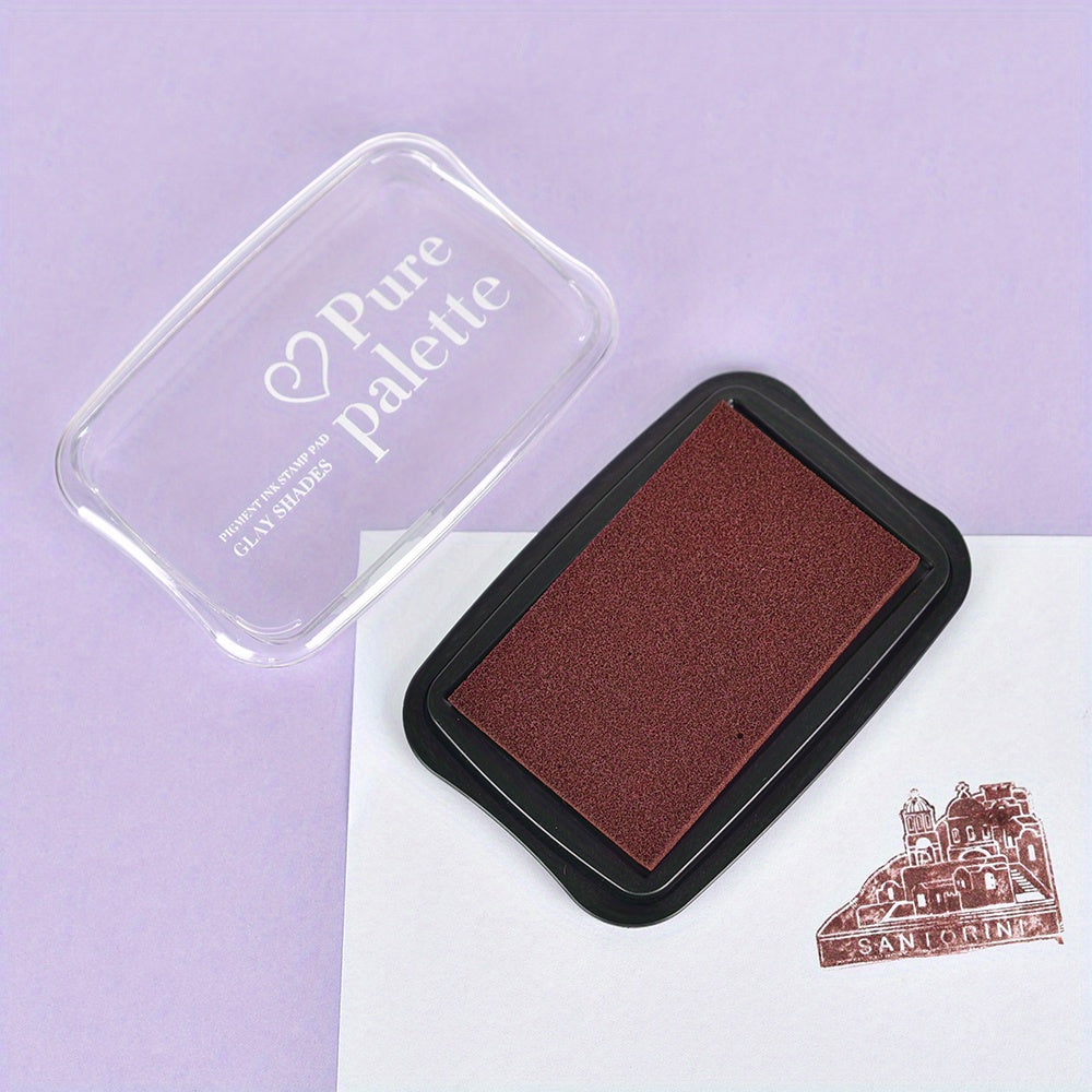 Stamp Printing Mud Finger Printing Mud Colorful Decorative Printing Station
