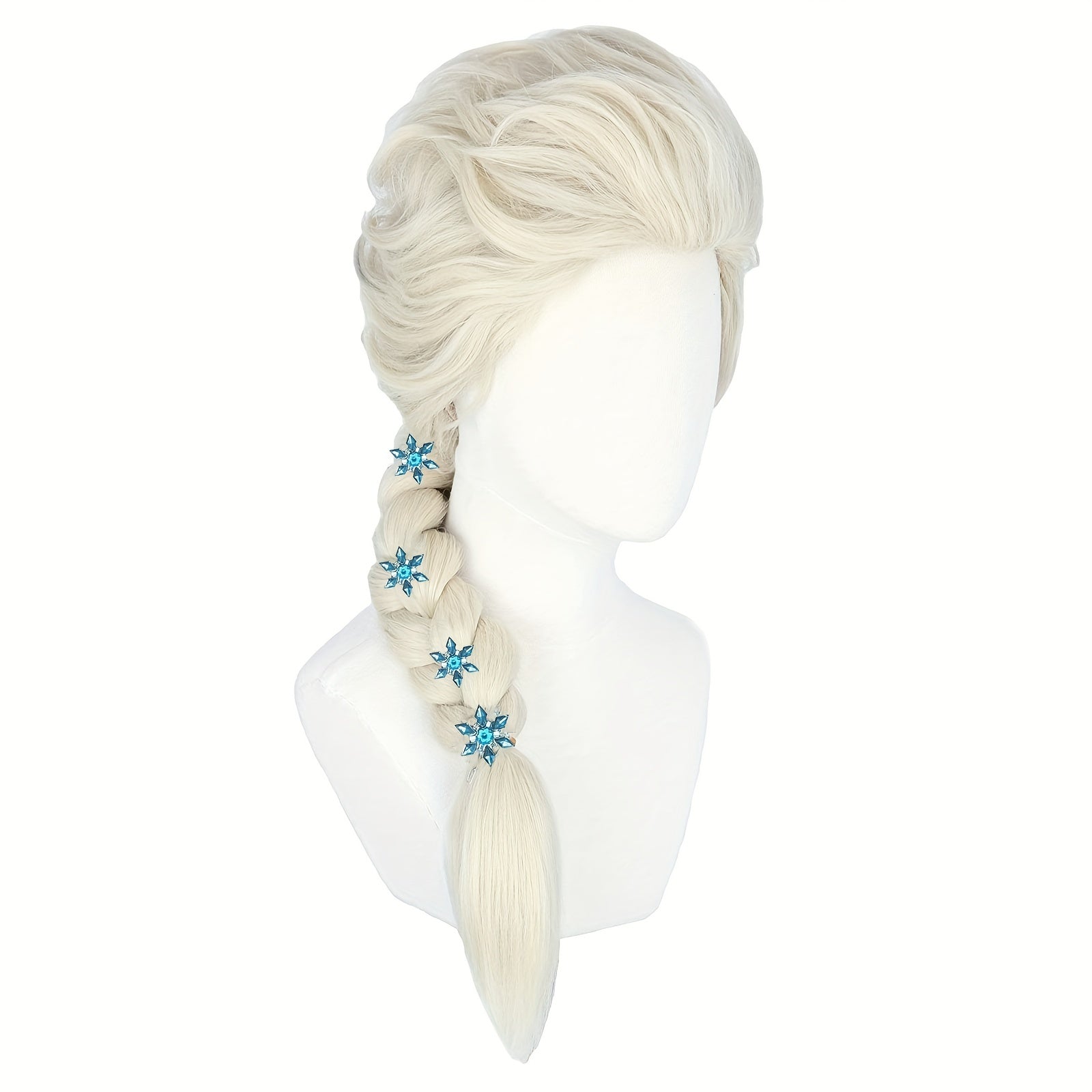 Blonde Princess Wig for Girls Cosplay Costume Party Halloween