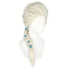 Blonde Princess Wig for Girls Cosplay Costume Party Halloween