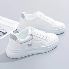 Women's Platform Sneakers Casual Lace Up Outdoor Shoes