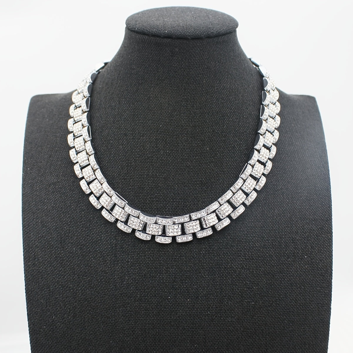 Hip Hop Cuban Link Chain Bracelet Men Necklace Jewelry