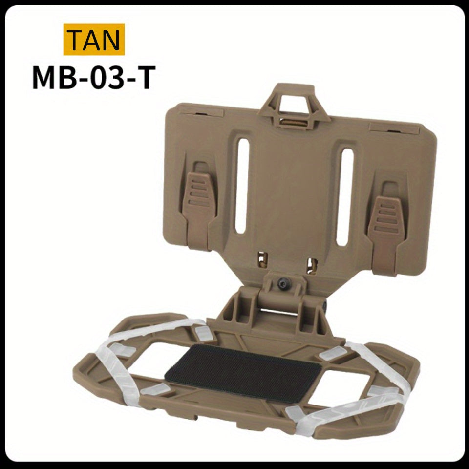 Molle Phone Holder Folded Chest Phone Mount Hands Plate Airsoft