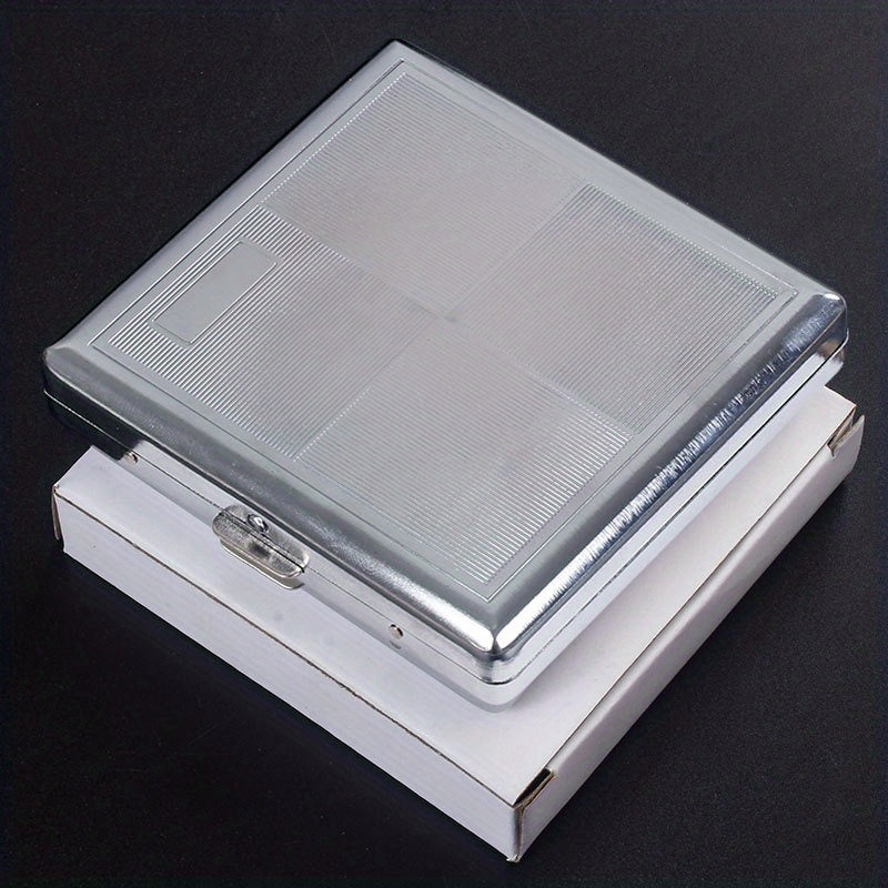 20pcs Stainless Steel Cigarette Box Anti-pressure Storage Box