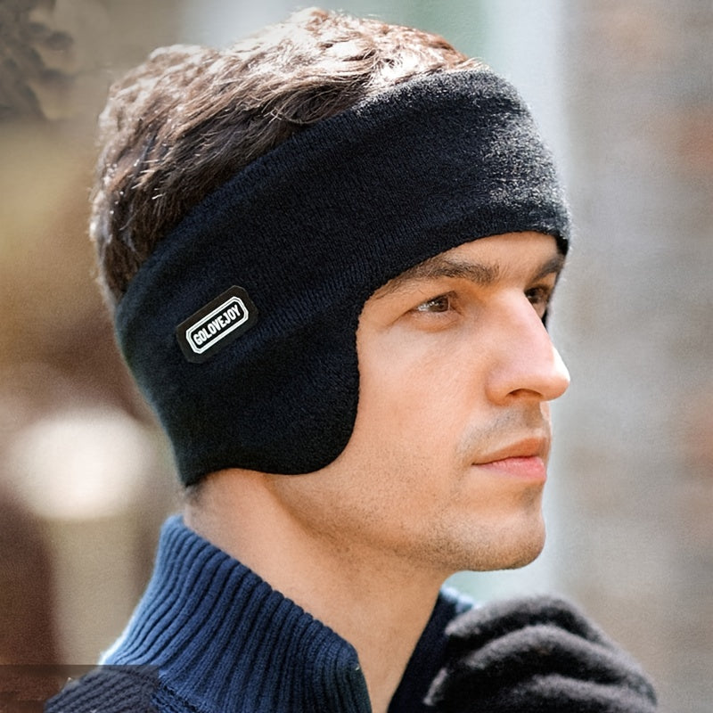 Men's Winter Sports Windproof Ski Earmuffs - Double Layer
