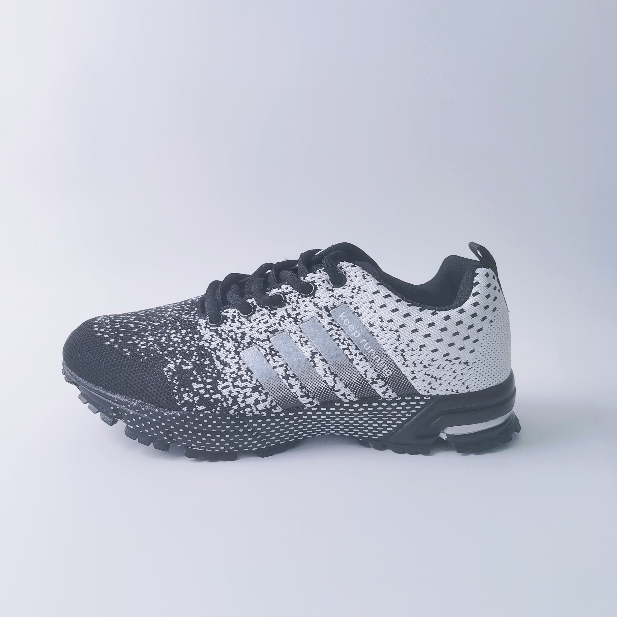 Men's Gradient Lace-up Running Shoes