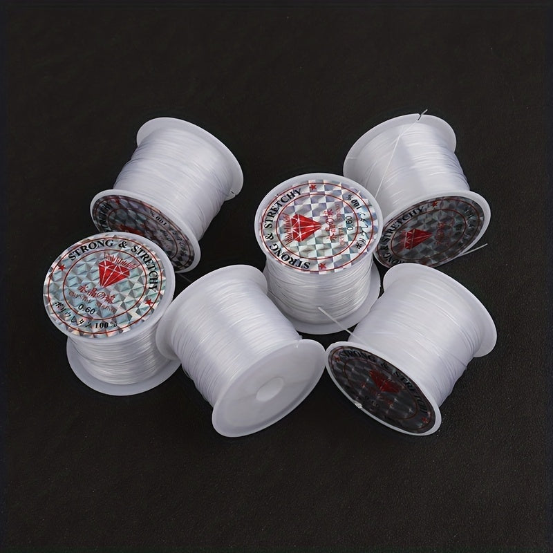 Crystal Cord Beading Wire for Jewelry Making 1 Roll