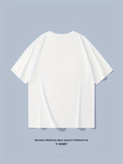 Back To School Print Men's Graphic Crew Neck T-shirt