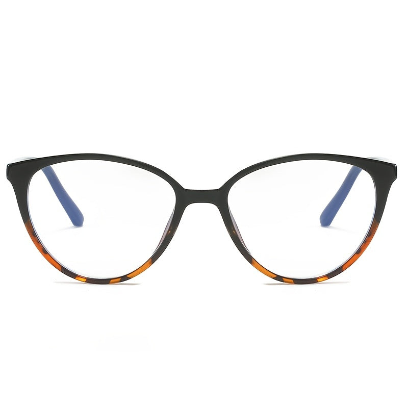 Cat Eye Tortoiseshell Light Blocking Glasses
