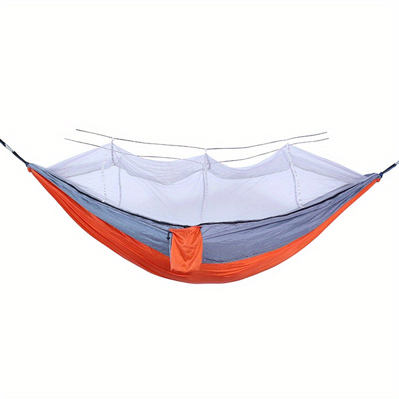Anti Rollover Double Hammock with Mosquito Net