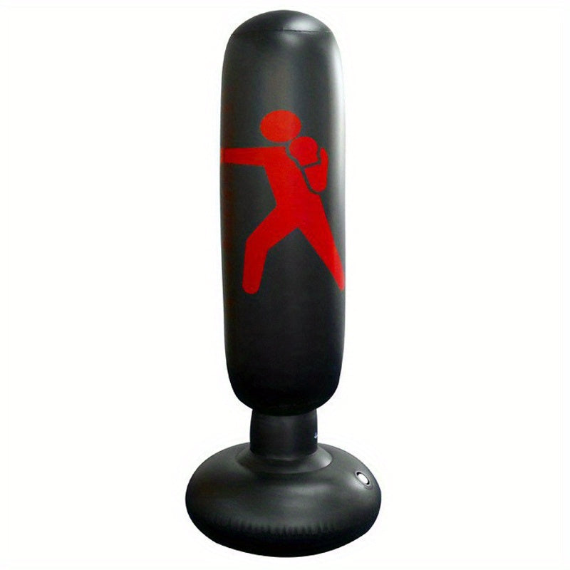 Inflatable Boxing Column Punching Bag Fitness Sandbag