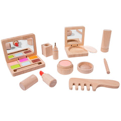 Wooden Play House Makeup Toy for Girls