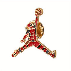 Personalized Basketball Brooch Decorative Button For Clothes