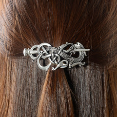 Monster Hair Slide Nordic Vintage Headwear Non Slip Accessory