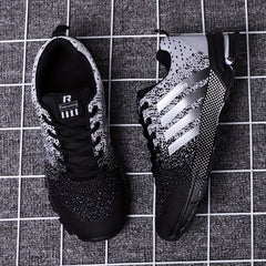 Men's Gradient Lace-up Running Shoes