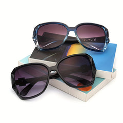 Square Gradient Sunglasses UV400 for Driving Beach Travel