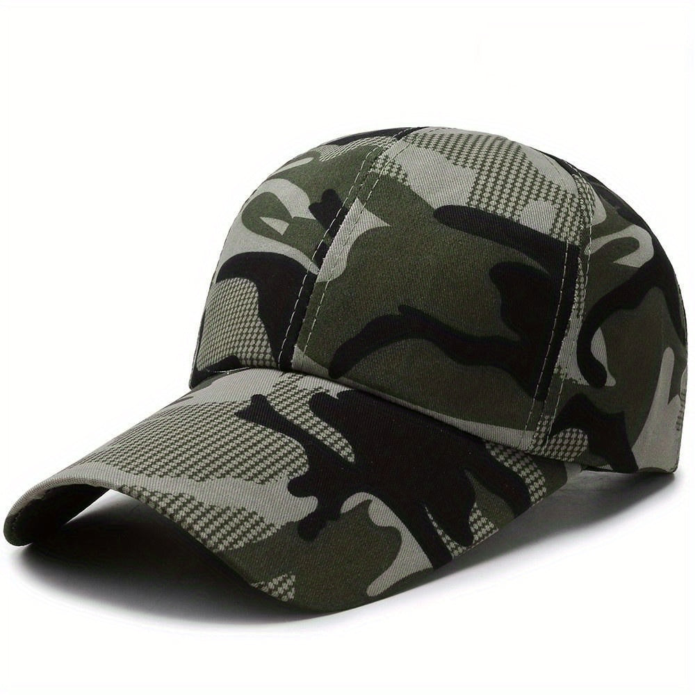 Camouflage Baseball Cap for Fishing and Outdoor Activities