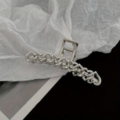 Metal Hair Claw Female Hair Claw Shark Claw Heart Shape Hair Headwear