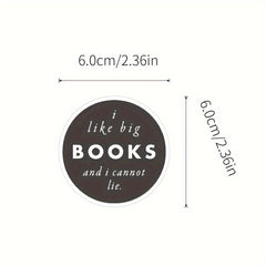 51pcs Bookish Stickers Book Stickers For Kindle Laptop Phone Water Bottle