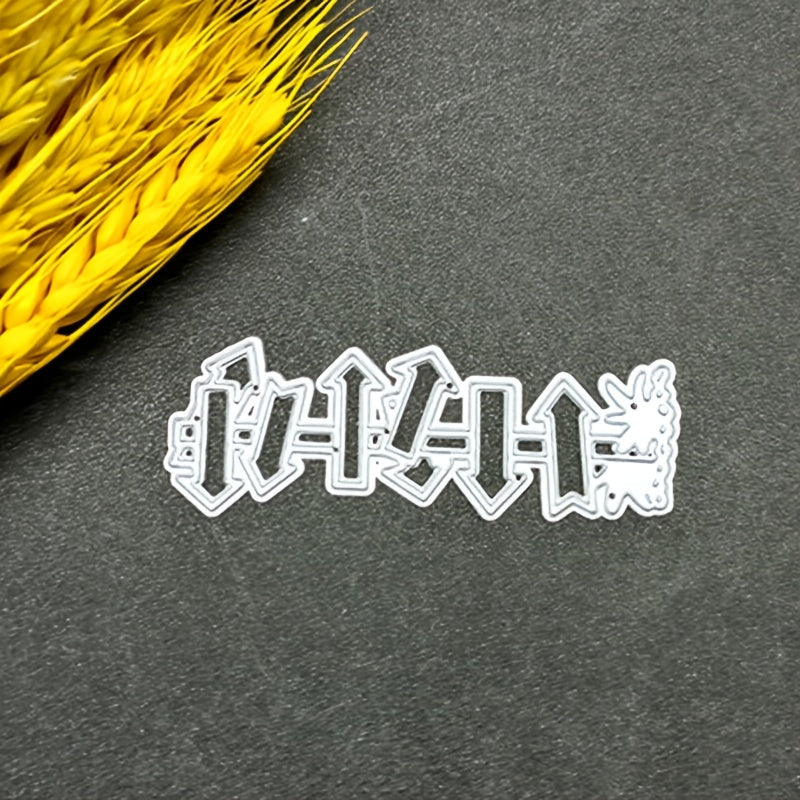 Arrow Road Sign Embossed Metal Cutting Die