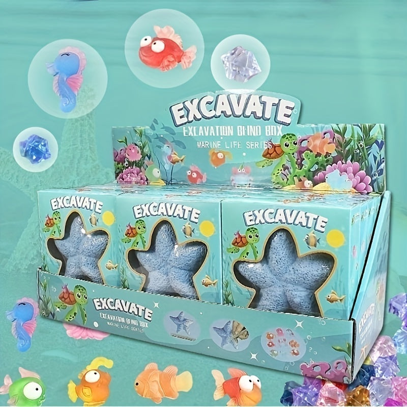 Science Archaeological Digging Starfish Marine Life Toy