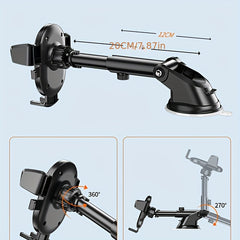 Car Phone Holder Stand Gravity Car Suction Cup Phone Stand For Mobile Phone