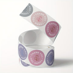 500 Thanksgiving Decorative Thank You Stickers
