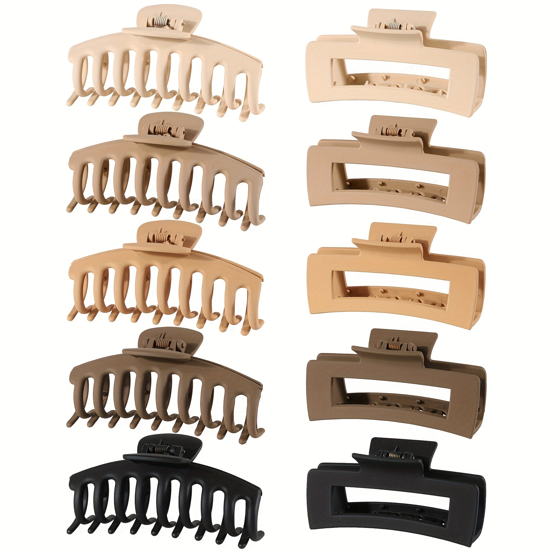 Matte Claw Hair Clip - Strong Grip Hair Clip for Women