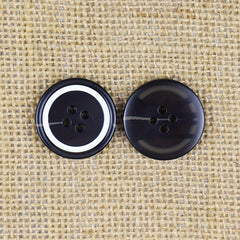 10PCS Resin Four Eye Paint Sticks Flower Buttons 610