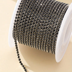 Water Diamond Chain 17-inch for Nail Shoe Clothing Decoration