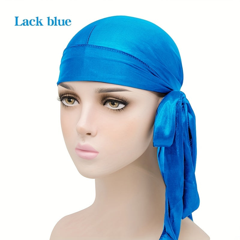 Outdoor Casual Satin Silky Du rag For Men And Women