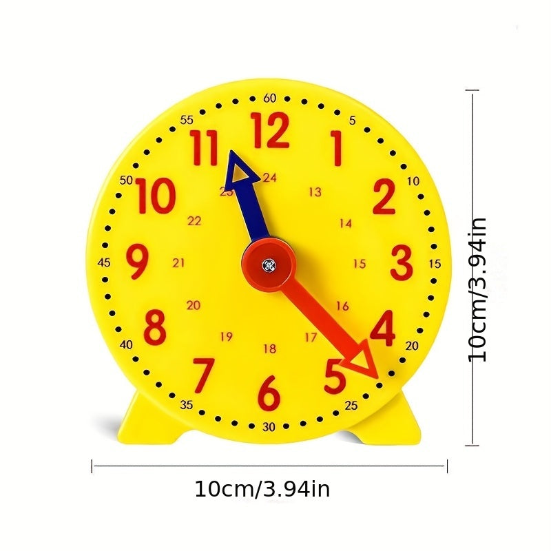 Learning Clock Model Toy for Kids, Three-pin Connection