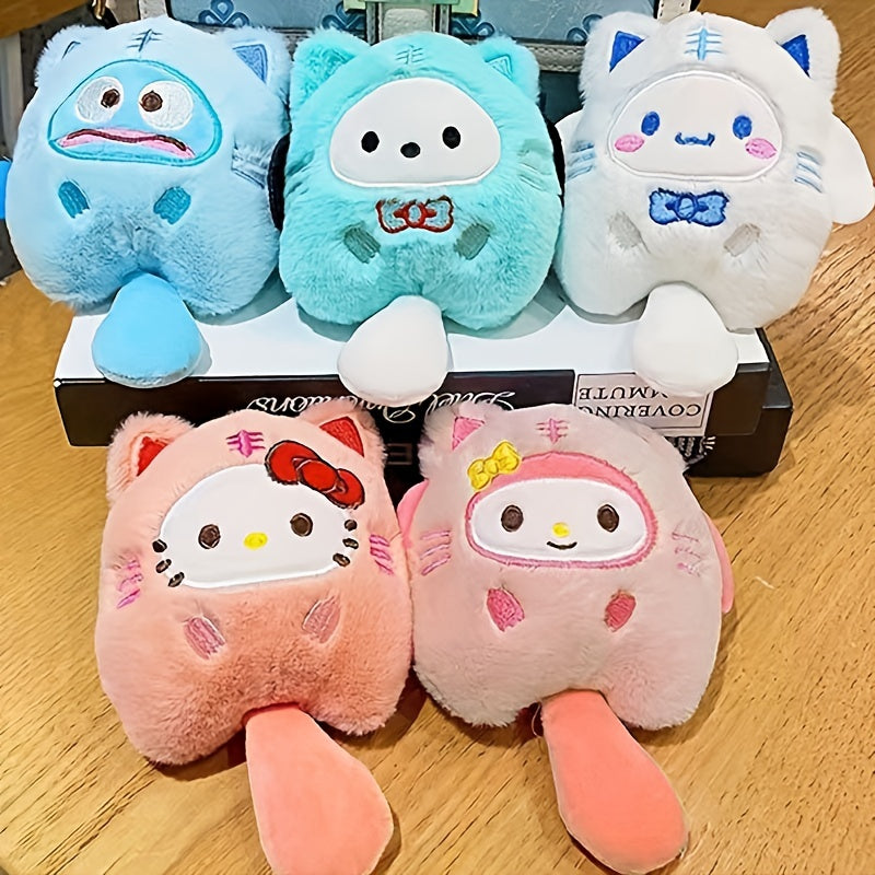 6" Soft Cartoon Anime Plush Keychain - Bag Charm Stuffed Animal