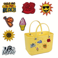 Travel Beach Bag Buckle Cartoon DIY Decorations For Travel Bags