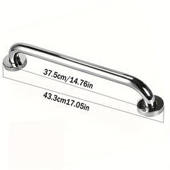 1pc Shower Grab Bar Stainless Steel Bathroom Handle Elderly Safety 30 40