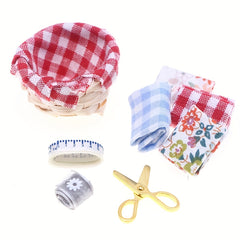 Yarn Dollhouse Decorations for DIY Home Settings