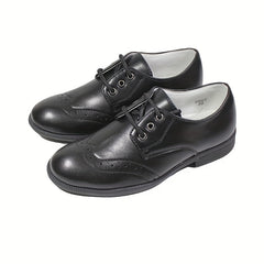 Boys Wing Tip Brogue Oxford Shoes Dress Shoes Durable Non Slip Formal Shoes